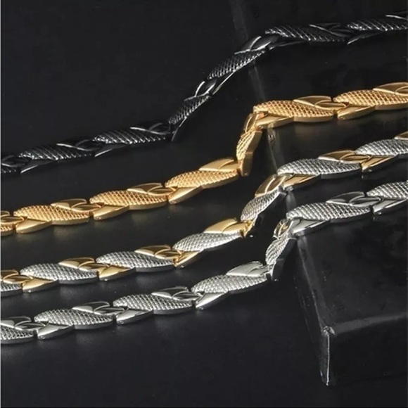 Magnetic Health Bracelet Carpal Tunnel Arthritis Bio Therapy Chronic Pain Relief - Picture 5 of 8